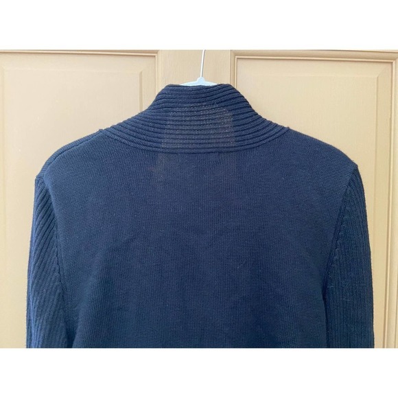 Tommy Hilfiger Black Tie Front Cardigan Sweater Women's Size Medium - Picture 6 of 7